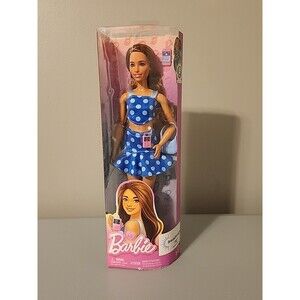 Barbie Fashionistas Doll with Type 1 Diabetes 2025 Doll #242 Polka Dot Skirt